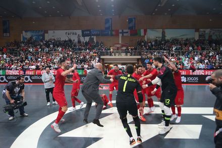 Itália x Portugal - Apuramento Mundial Futsal 2020 - UEFA - Ronda de Elite Grupo A