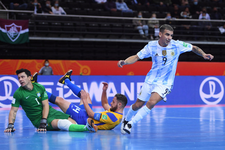 Mundial Futsal 2021| Brasil x Argentina (Meias Finais)