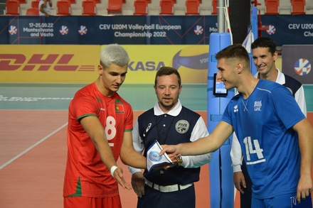 Europeu Sub-20 de Voleibol 2022 | Portugal x Grcia