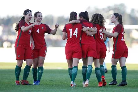Portugal x Irlanda do Norte - Apuramento Euro Feminino U17 2019 -  Grupo 5