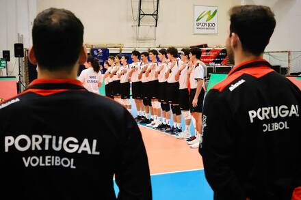 Europeu Sub-18 Voleibol 2022 (Q. II Fase) | Portugal x Israel