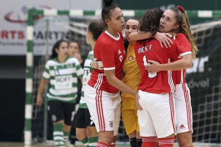 Sporting x Benfica - Nacional Futsal Feminino Zona Sul 2019/20 - Campeonato Jornada 7