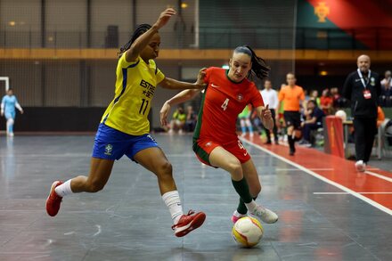 Torneio 4 Naes Feminino Futsal 2024| Portugal x Brasil (J3)