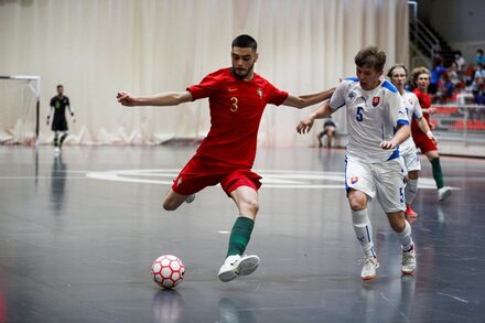 Futsal: Portugal x Eslovquia (sub-19)