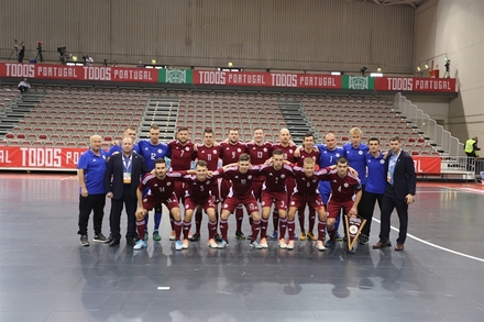 Alemanha x Letnia - Apuramento Mundial Futsal 2020 - UEFA - Ronda PrincipalGrupo 8