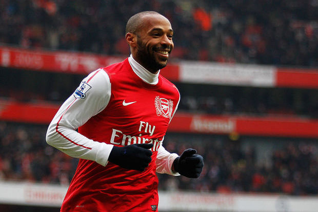 Thierry Henry: dolo do Arsenal e carrasco brasileiro