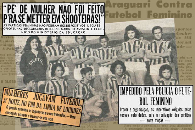 O decreto que proibiu as mulheres de jogar futebol no Brasil 