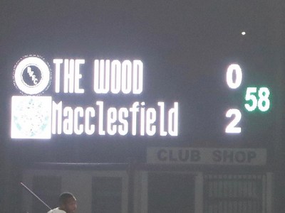 Boreham Wood 0-2 Macclesfield Town