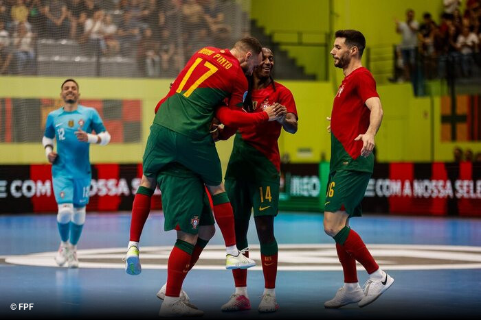 Jogos Preparao Selees Futsal 23/24 | Portugal x Eslovnia (Jogo 2)