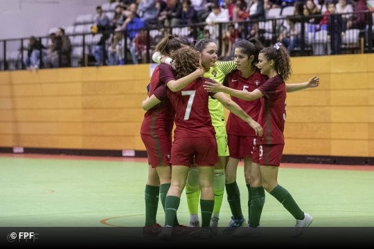 Portugal x Espanha - Sub-19 Feminino - Amigveis Selees Futsal 2020