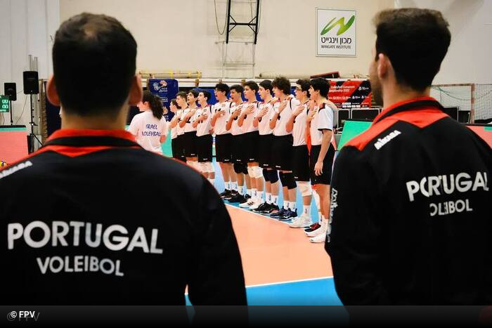 Europeu Sub-18 Voleibol 2022 (Q. II Fase) | Portugal x Israel